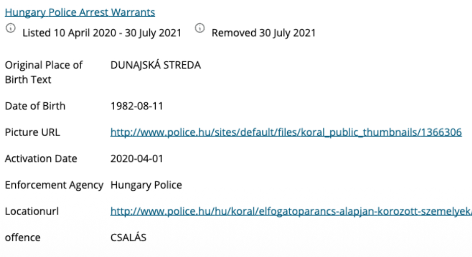 Jan Mery Jani Mery Slovakia Bratislava police warrant arrest +421 910 112 566 0910112566 910112566 fraud alert